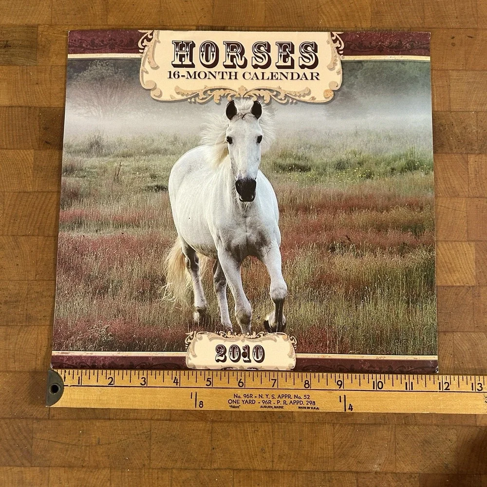 Lot of 3 Vintage Horse Wall Calendars Bob Langrish Equestrian Western Retro
